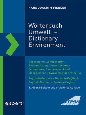 cover image of Wörterbuch Umwelt / Dictionary Environment